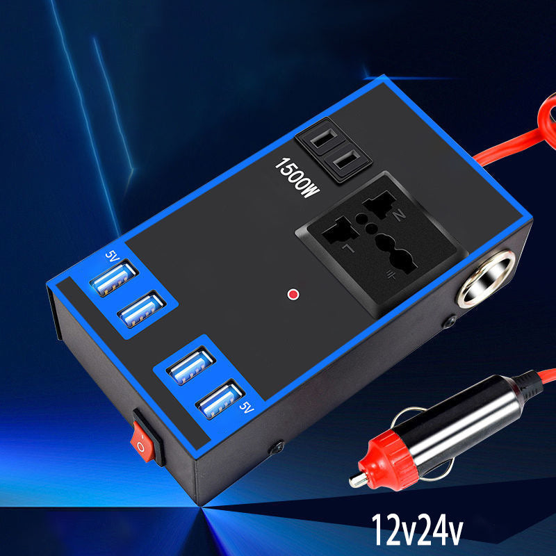 Car Power Inverter Adapter for Road Trips and Camping