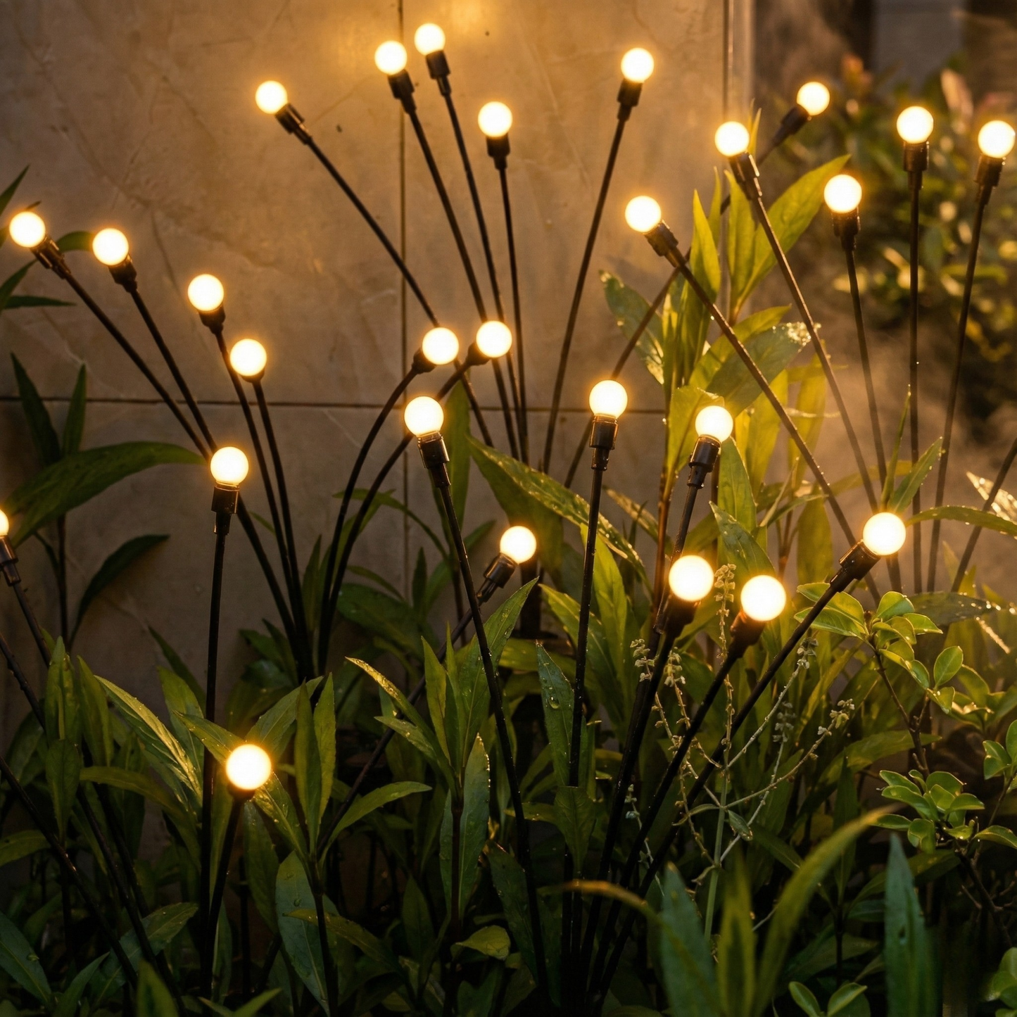 LumiFire™ Solar Firefly Garden Lights