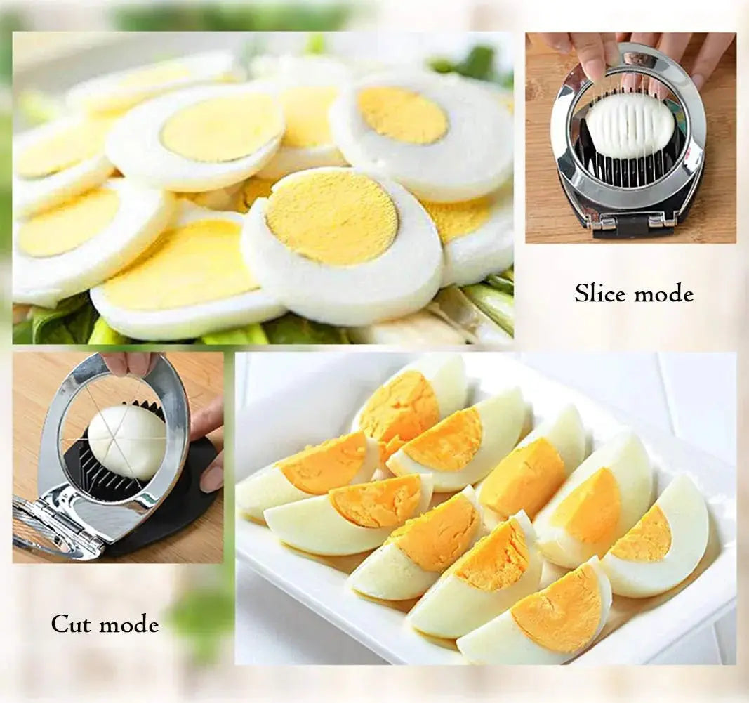 Egg Slicer for Perfect Egg Slices and More, Stress-Free Professional Quality