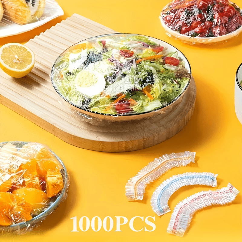 Elastic Food Storage Covers, 1000 Pieces, Made of PE