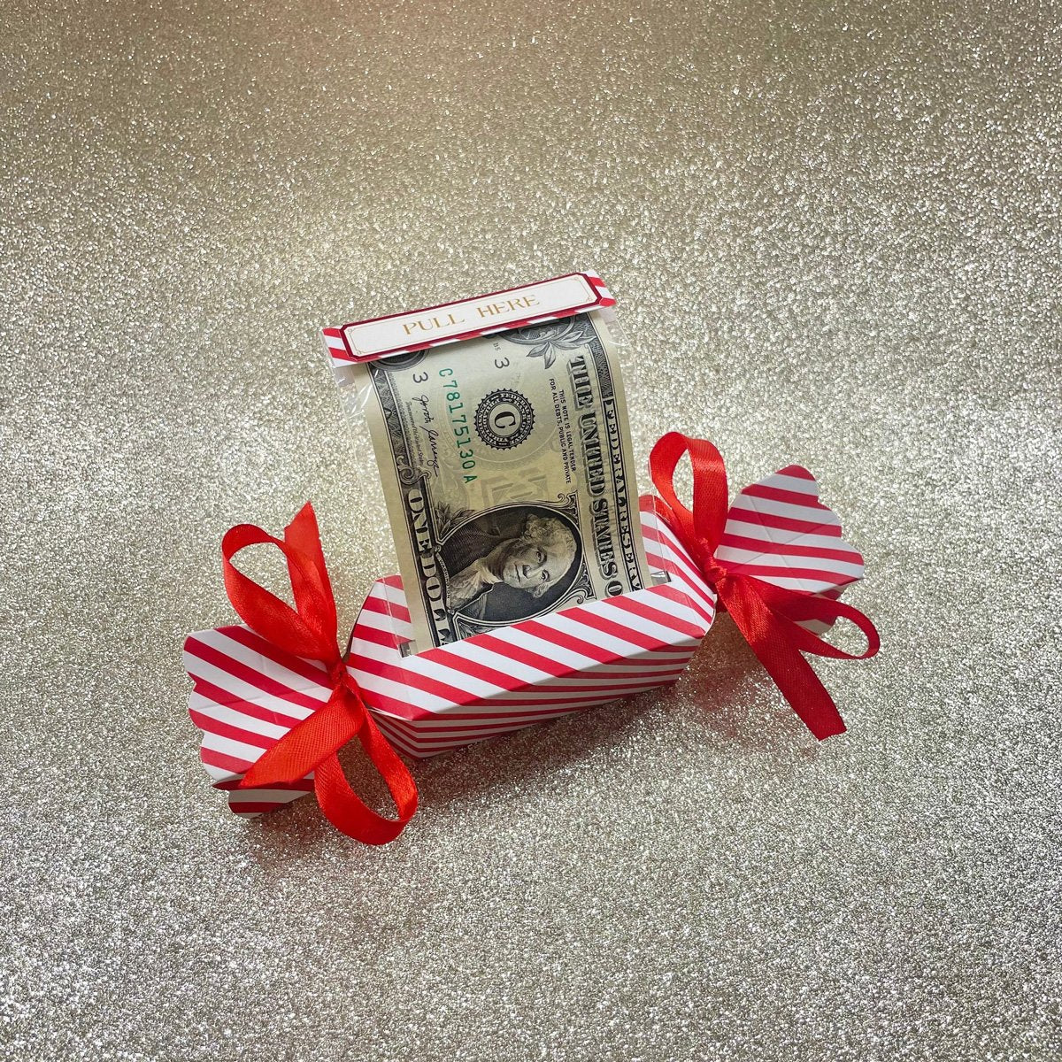PullGift™ Discover heartfelt joy with every magical money reveal!