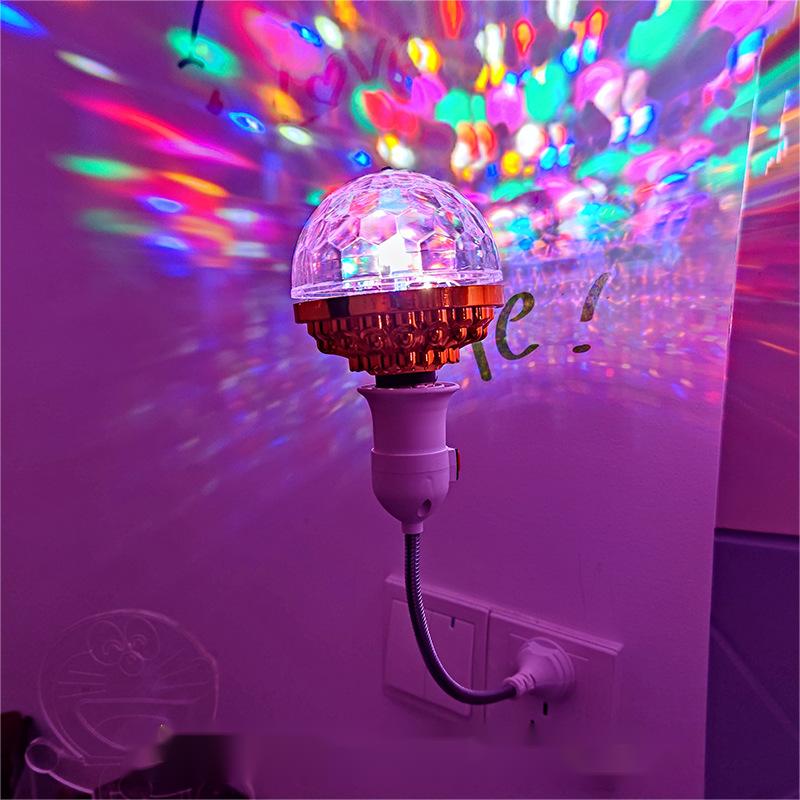 GlowBlast Rotating RGB Party Bulb for Dynamic Lighting