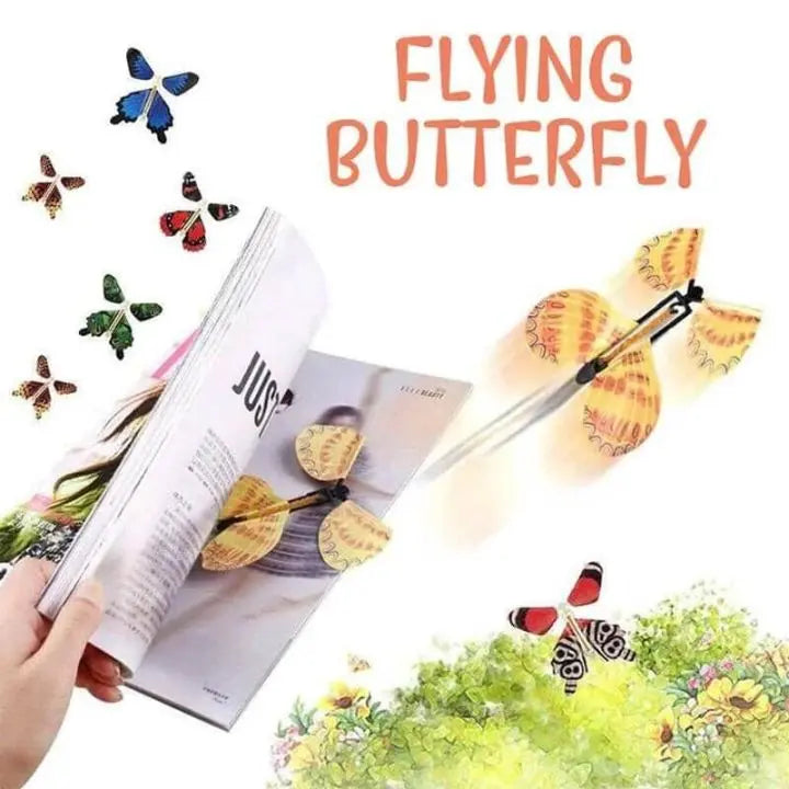 Enchanting Flying Butterflies – The Ideal Surprise Element for Gifts & Cards!