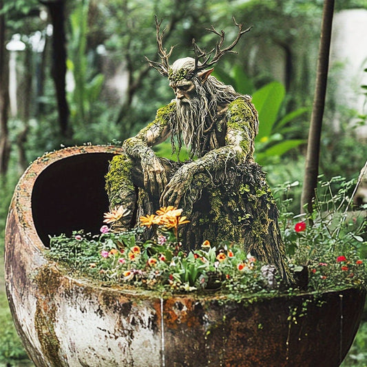 MysticBloom - Enchanted Garden Stake Decorative Outdoor Accent