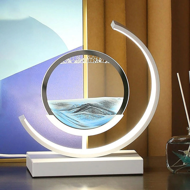 SandScape - Kinetic Sand Timer Table Lamp