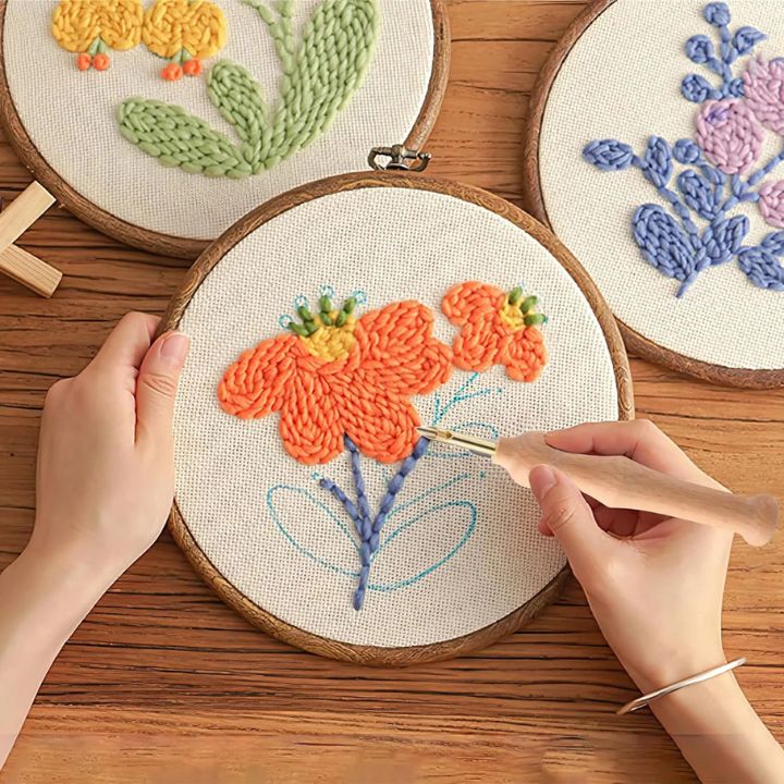 Embroidery Kit | Accurate Embroidery Technique | Ergonomic Handle Comfort | StitchSage