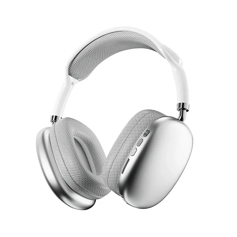 Bluetooth Over-Ear Headphones with 40-Hour Battery and Built-In Mic