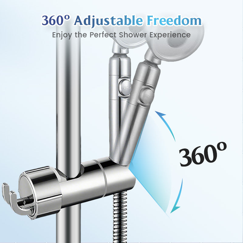 HydrEase™ — Snap-On Shower Control for Custom Comfort and Zero Hassle