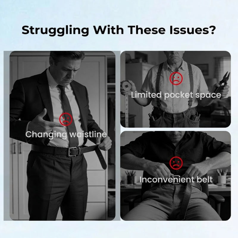 Flexibel™ – Buckle-Free Stretch Belt with Hidden Hook Closure