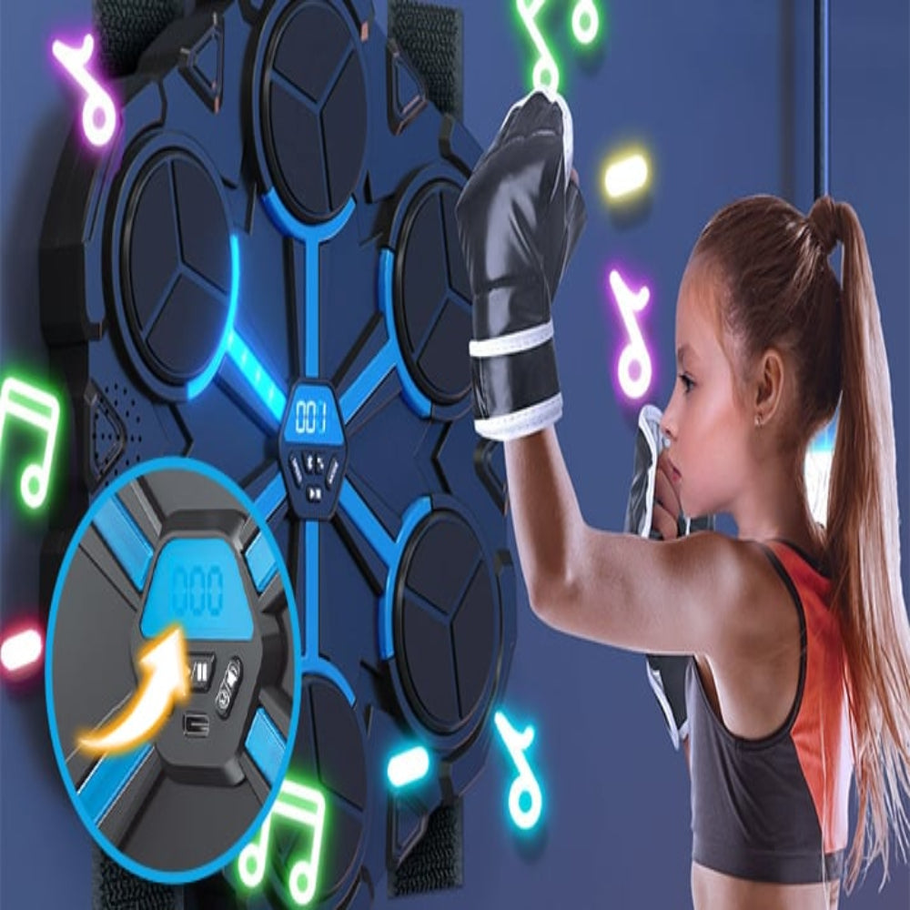 Smart Music Boxing Machine for Home Fitness & Workout