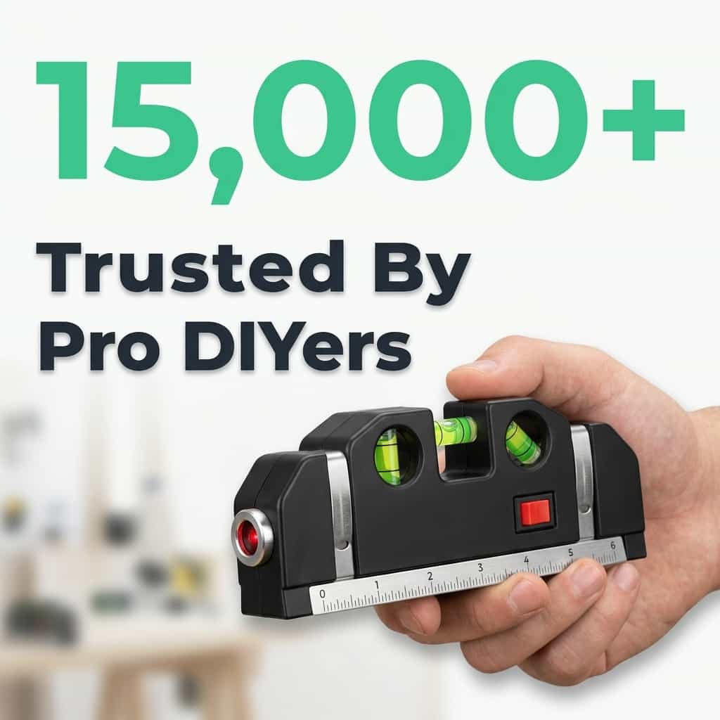 EasyLevel - 4-in-1 Laser Measure Tool