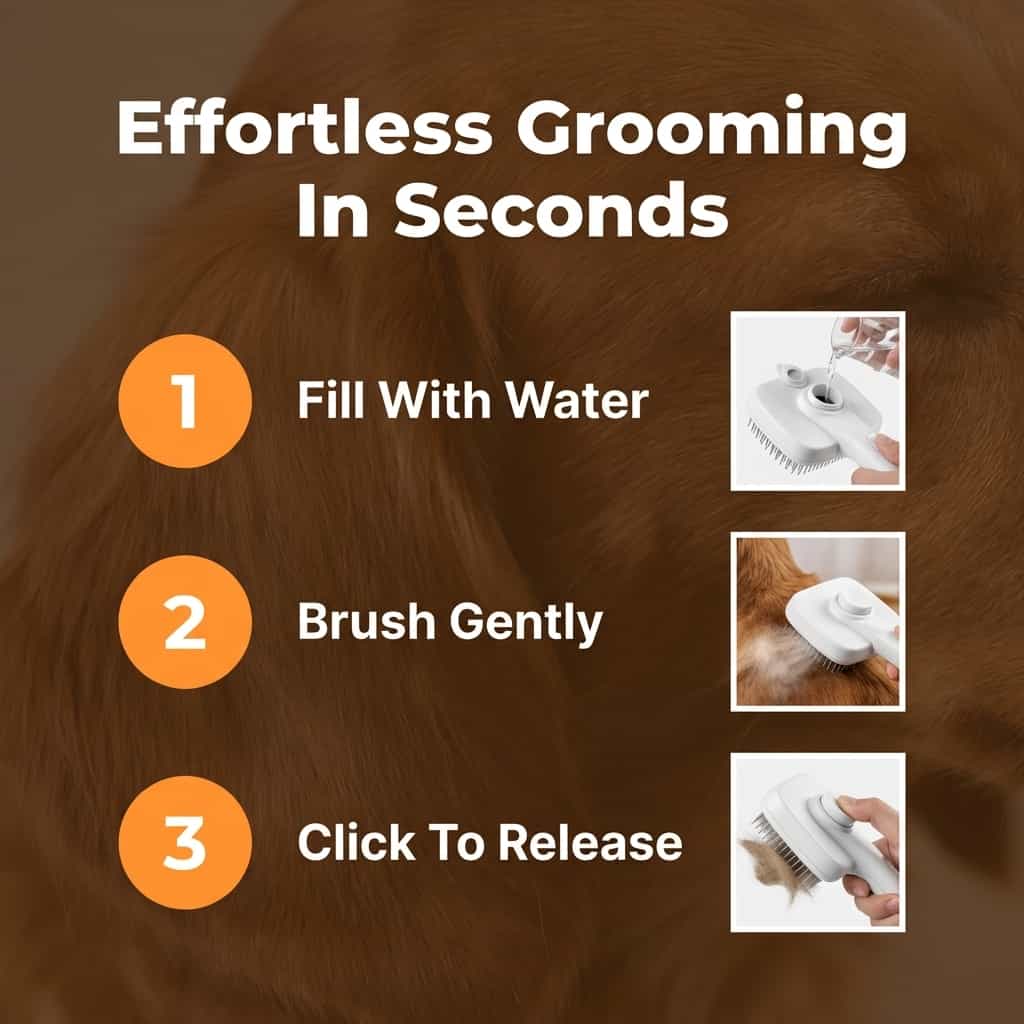 FurBrush - The Ultimate Comfortable Grooming Ritual for Your Pet