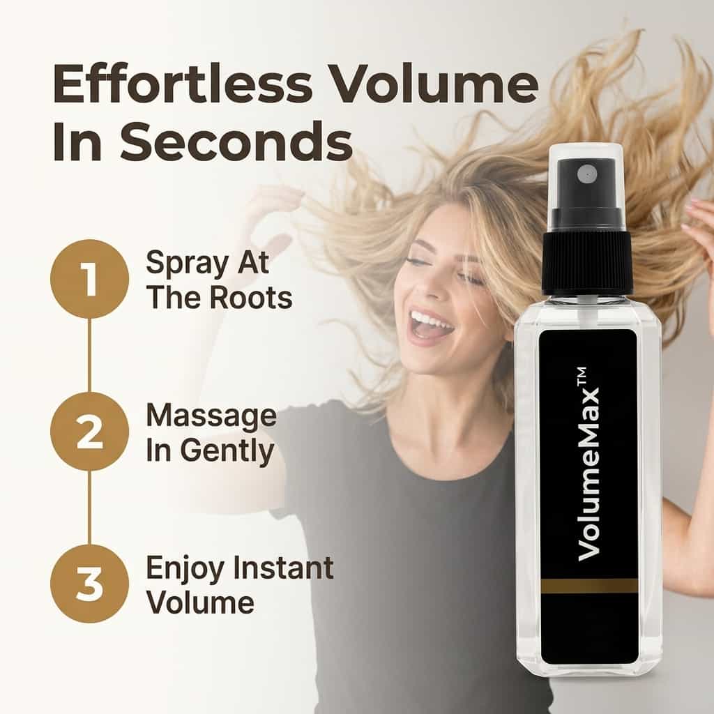 VolumeMax - Instant Root Lift Hair Volumizer