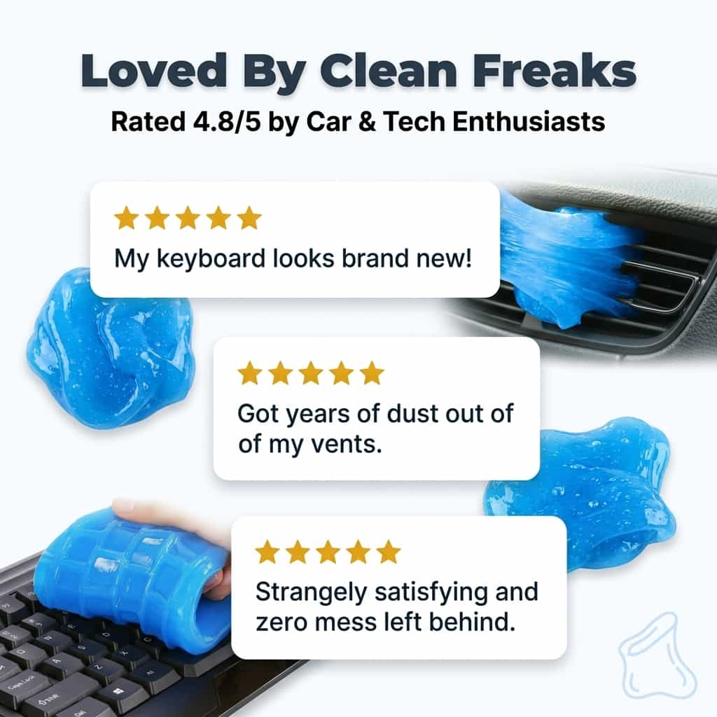 SlimeSweep - Deep cleaning gel for hard-to-reach crevices