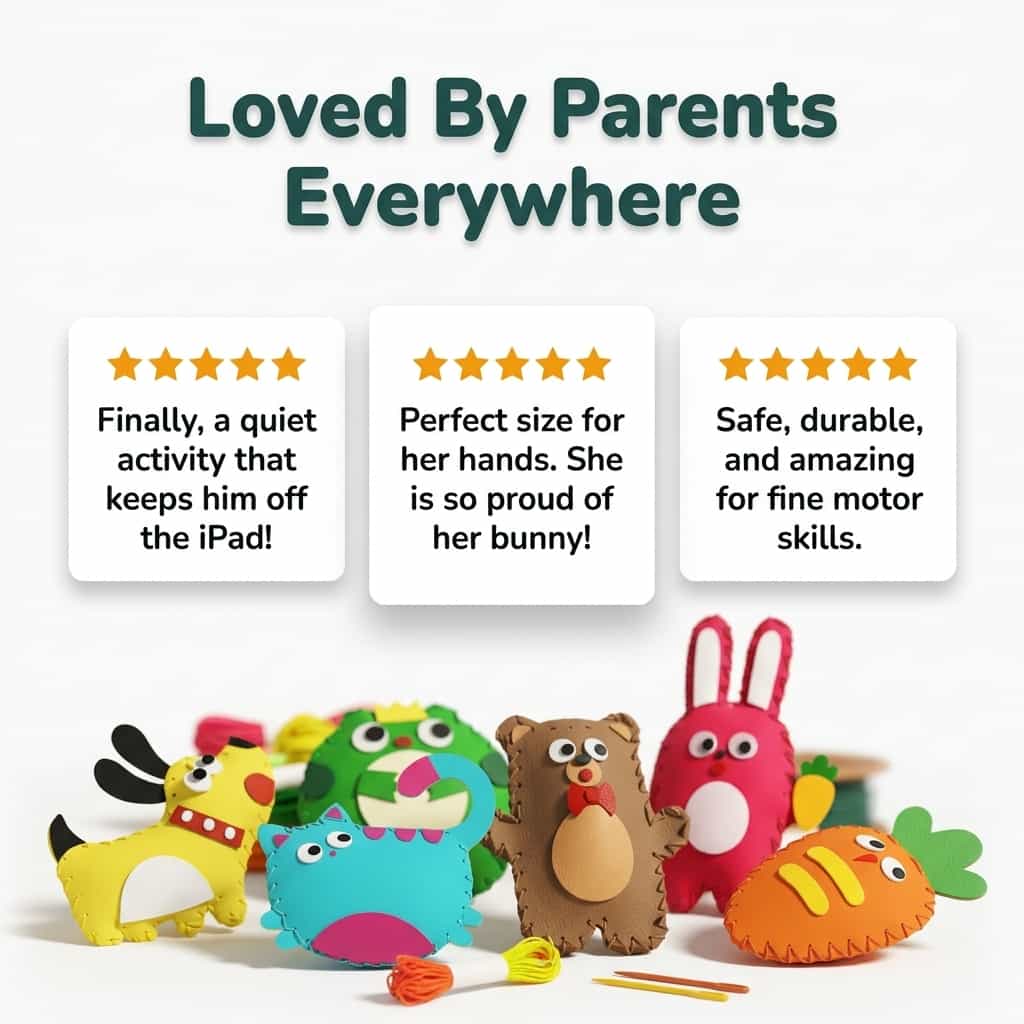 PlayCraft - Safe DIY Craft Kit for Kids