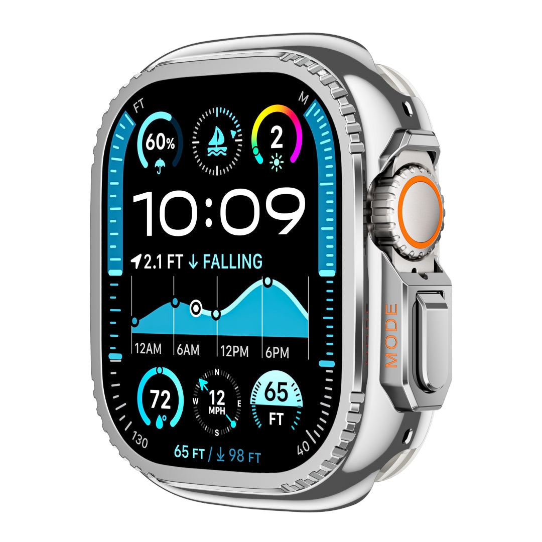 Durable Metal Cover for Titan Watch - Ultra Protection Shield