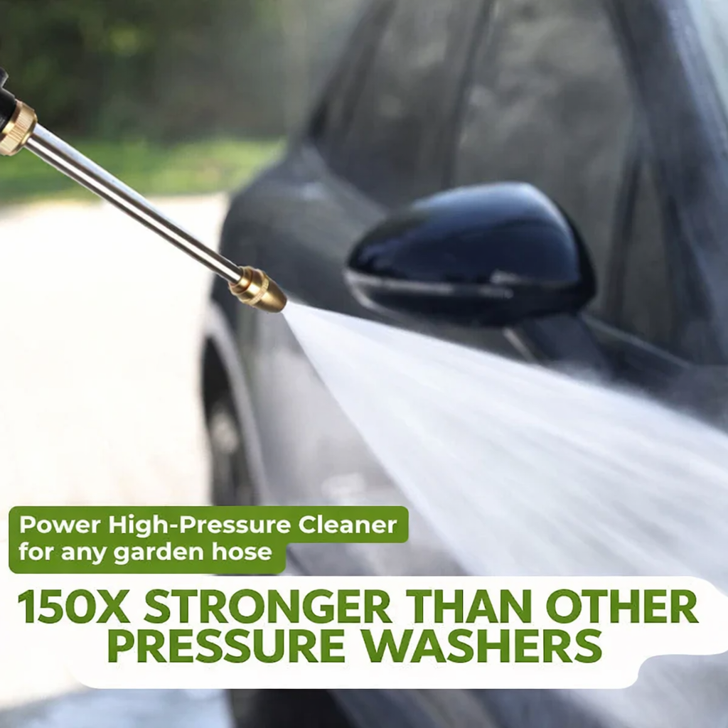 High-Pressure Washer | Variable Spray Nozzle | Soap Dispenser Function | Strahlio