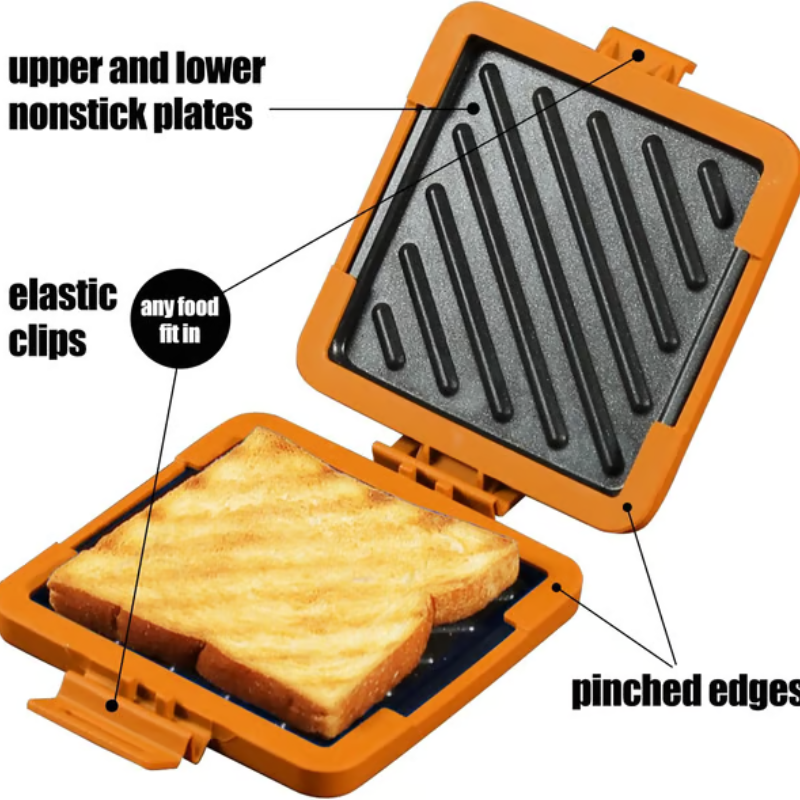 Crunchy Microwave Grill Accessory for Irresistible Snacks in Minutes