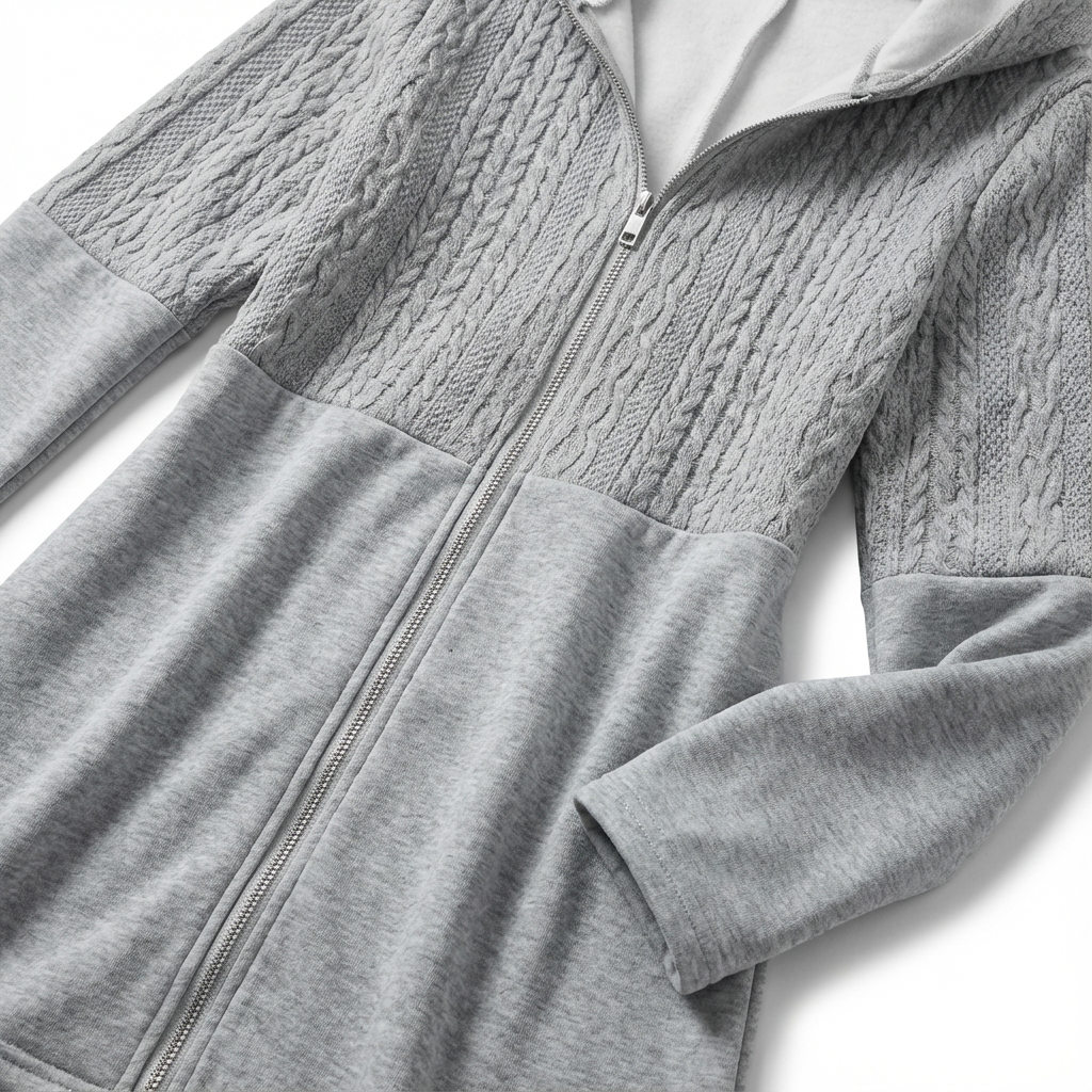 ComfortLux™ – Hooded Zip Jacket