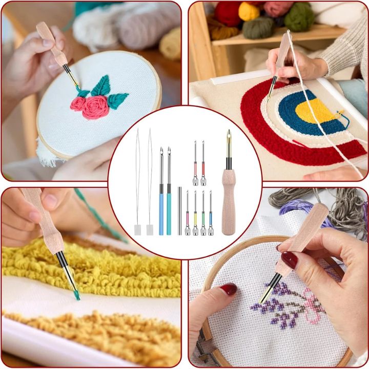 Embroidery Kit | Accurate Embroidery Technique | Ergonomic Handle Comfort | StitchSage