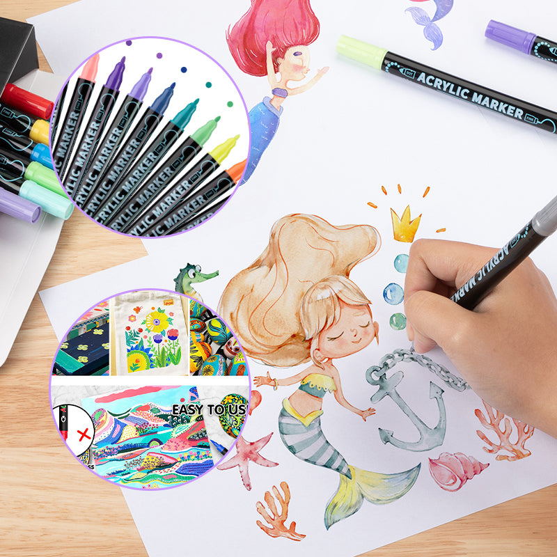 PureVibrance — Acrylic Paint Marker Set
