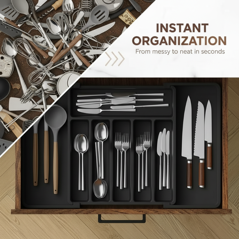 Drawer Organizer for Calm and Order – Start Your Morning Routine Smoothly