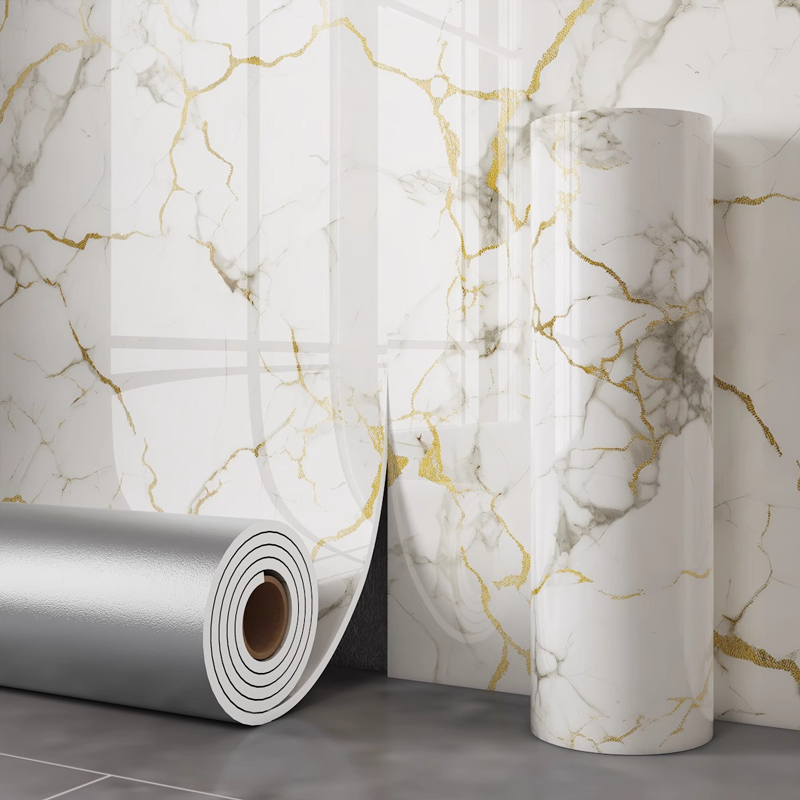 LuxaLuxe — 3D Wall Panel Wallpaper Roll for Modern Interior Accent Walls