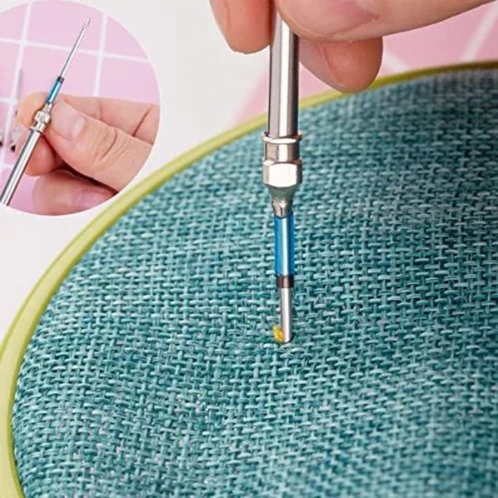 Embroidery Kit | Accurate Embroidery Technique | Ergonomic Handle Comfort | StitchSage