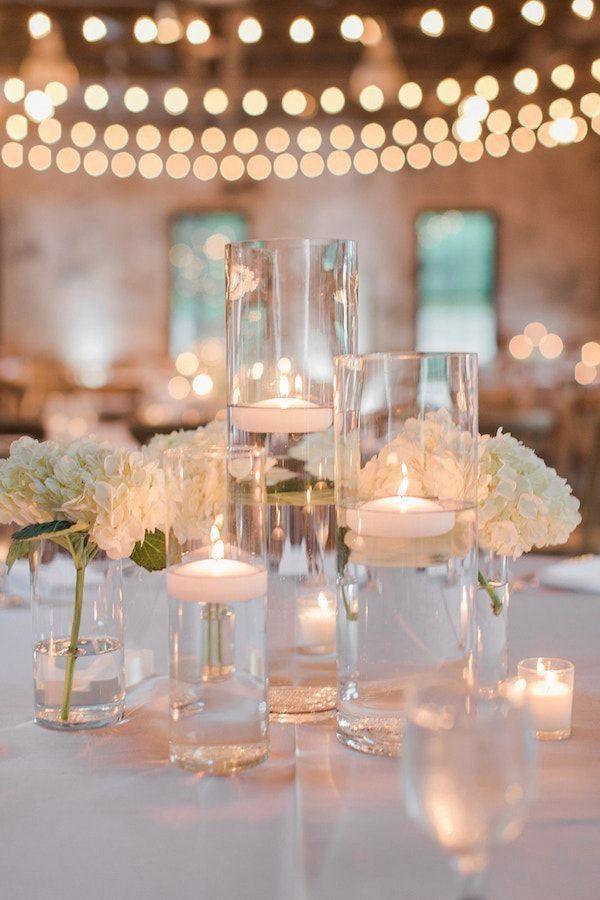 24 Pack Waterproof Flameless Floating Tealights for Wedding Centerpieces - Hibrides