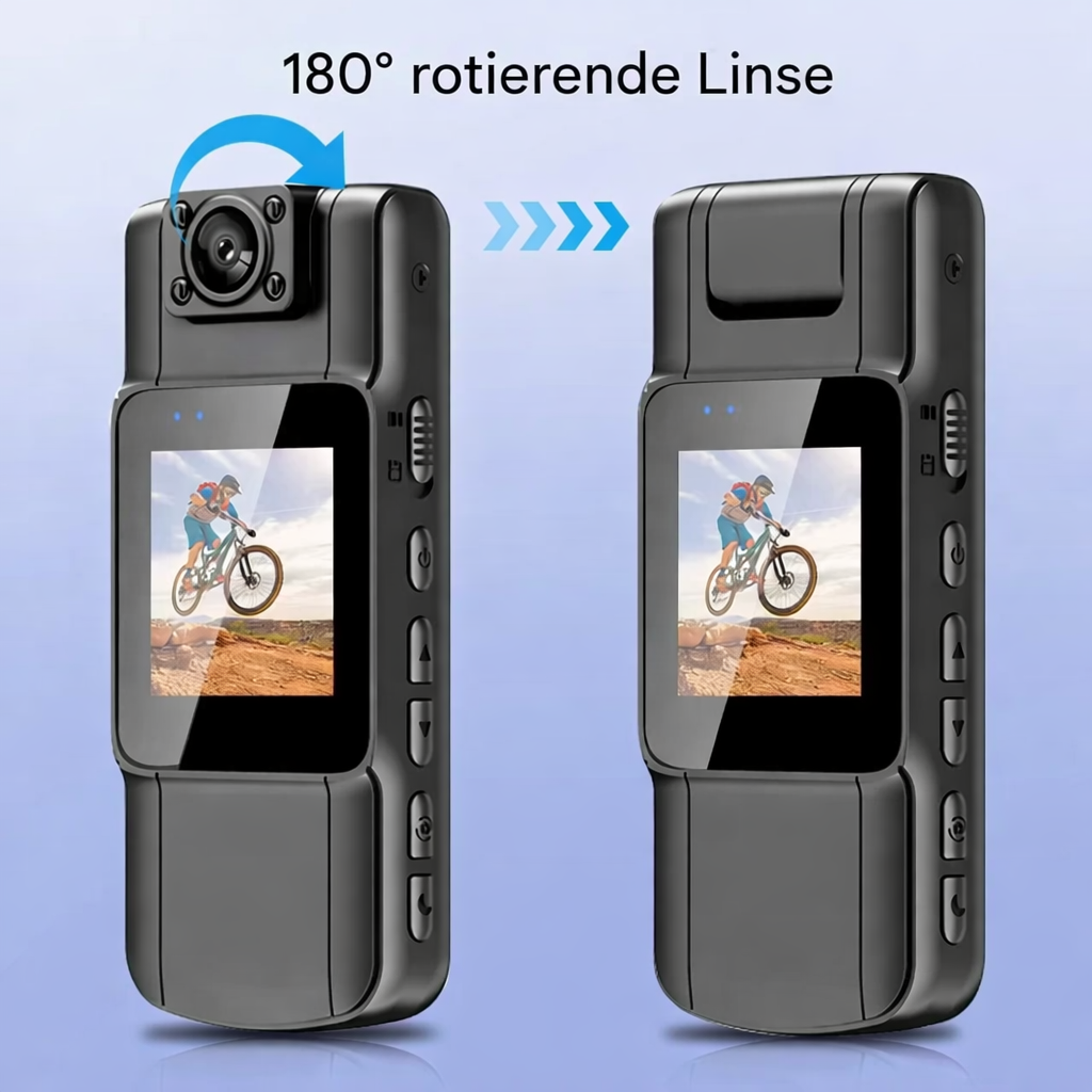 Compact Camera | 4K Video | Swivel Lens | SecureCam