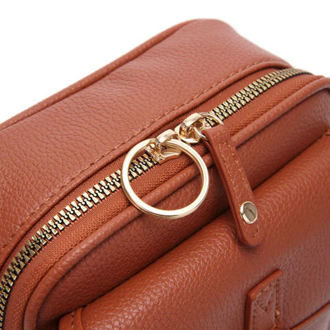 Double Pocket Crossbody Organizer Bag