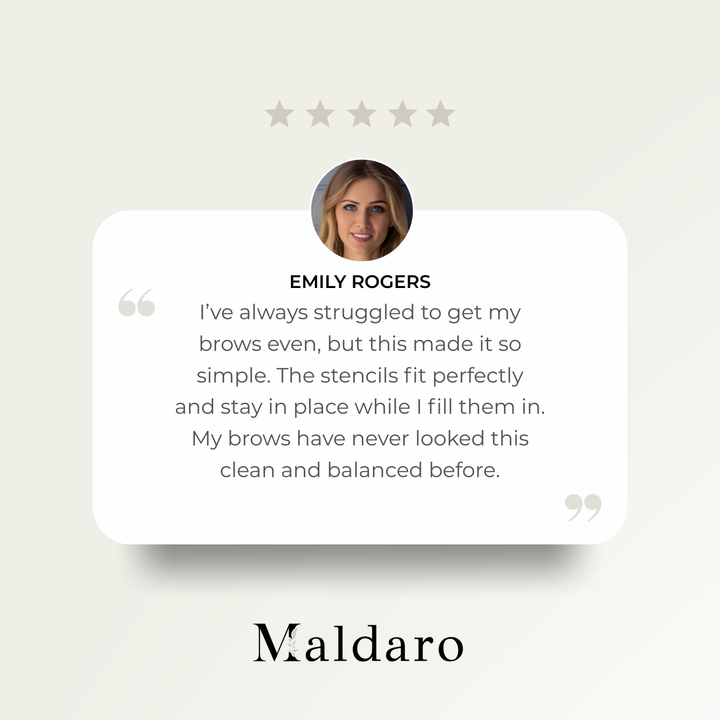 GlamBrow – Symmetrical Eyebrows in Seconds!