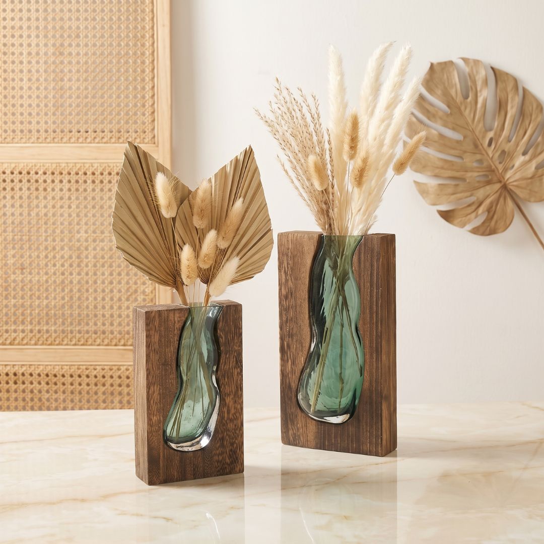 Nordic Live Edge Vase