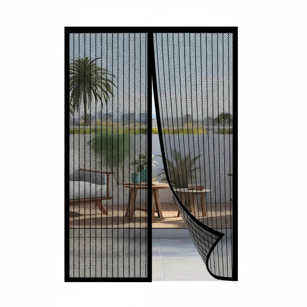 Door Gate | Magnetic Insect Screen Curtain for Doors | Automatic Magnetic Seal | BugBarrier