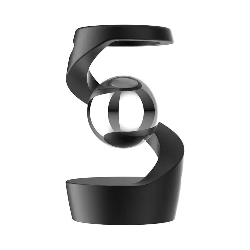 Kinetic Desk Gadget Featuring Floating Gravity