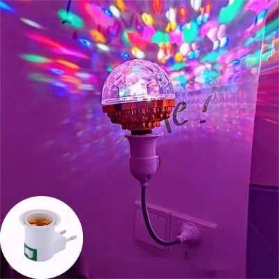 GlowBlast Rotating RGB Party Bulb for Dynamic Lighting
