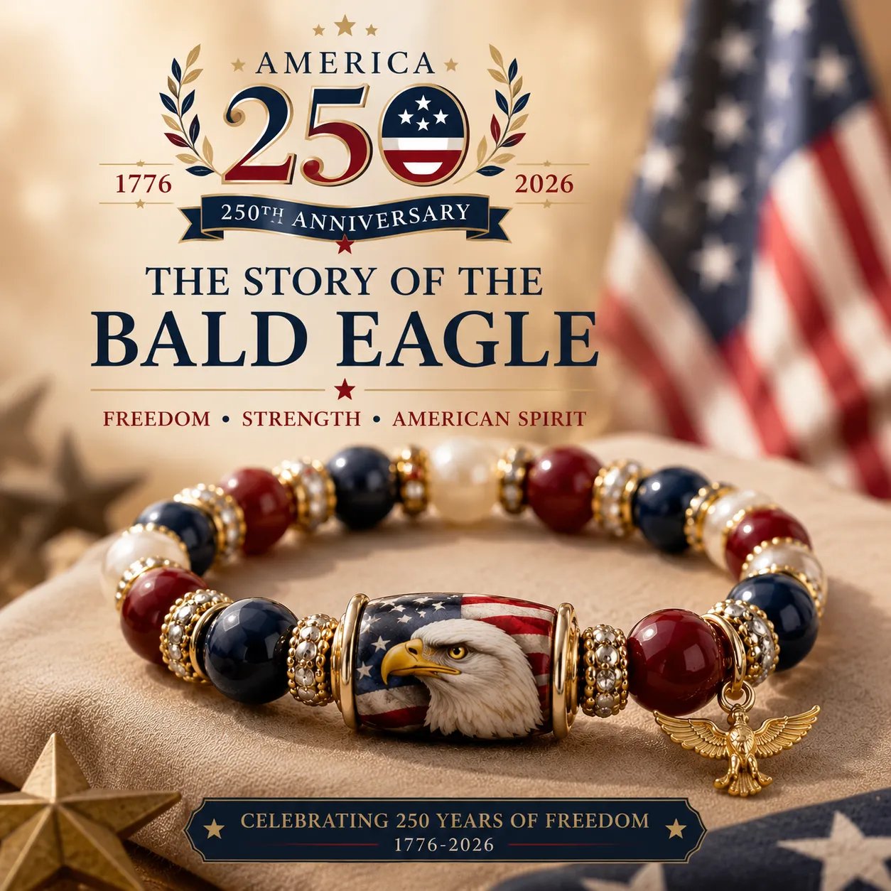 LAST DAY 50% OFF -  Celebrate Freedom & Honor  | USA 250th Anniversary Limited Edition Collection