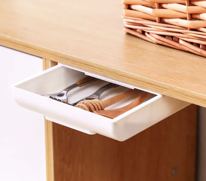 Hidden Storage Solution to Instantly Tidy Up Your Space