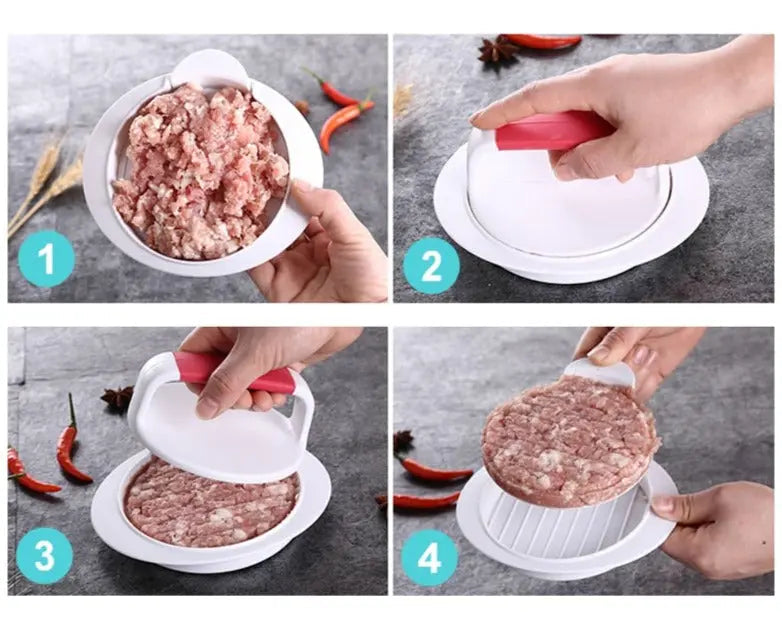Burger Patty Molder | Uniform Shape | Non-Stick Surface | Burger Press