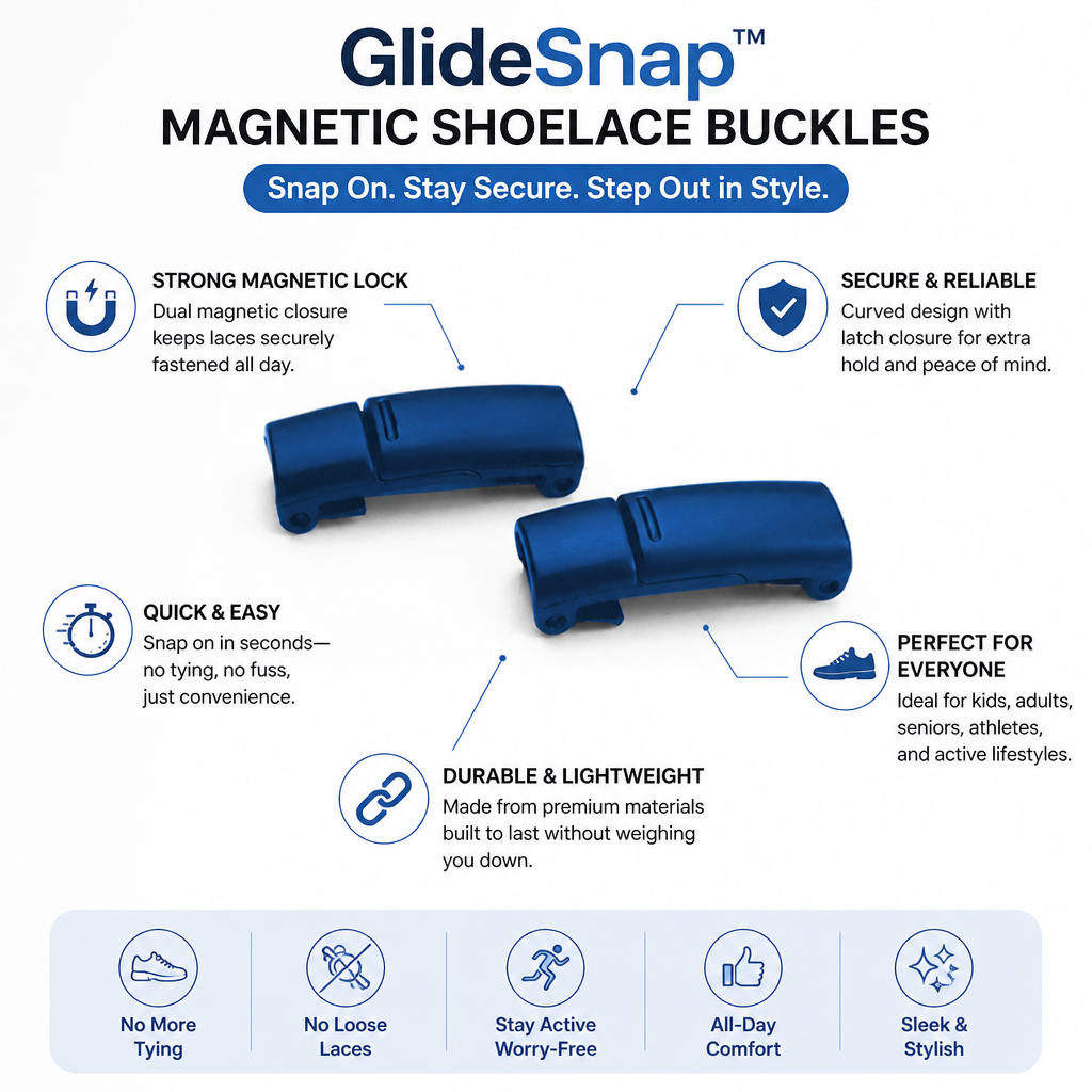 GlideSnap — Snap On Instant Comfort and Lock in Freedom All Day