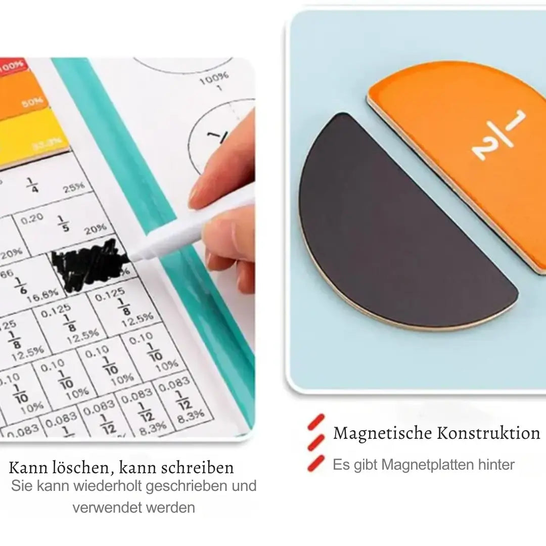 Magnetic Math Kit: Learning Math Set for Kids (Ages 6 and Up)
