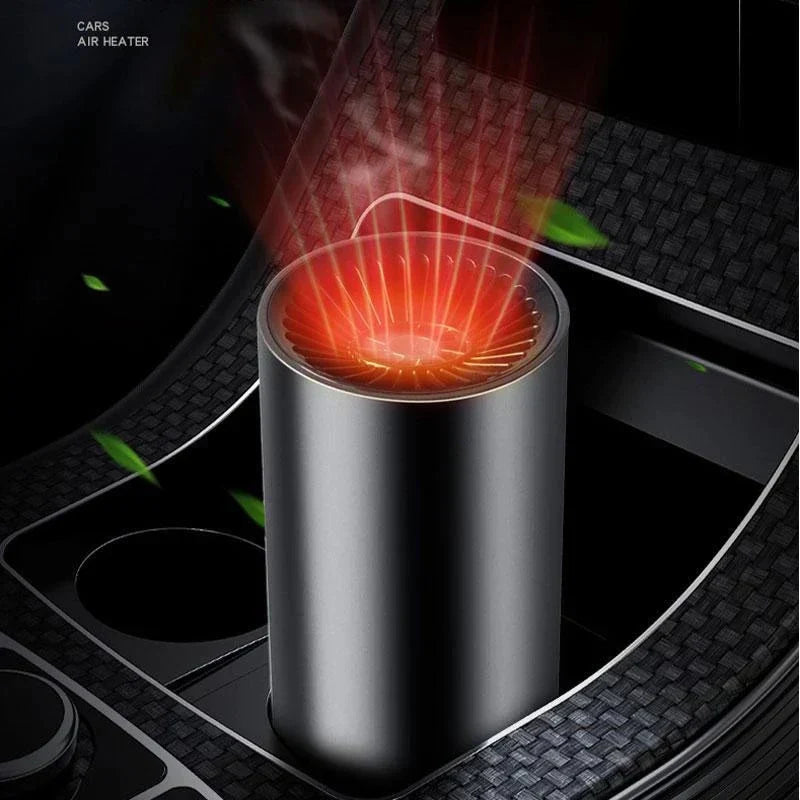 Compact Vehicle Heater and Windshield De-icer – Rapid Heating for Winter Safety