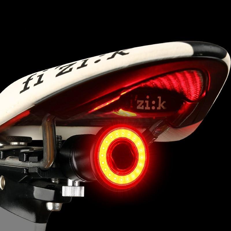 High-Visibility Rechargeable LED Bicycle Light with Brake Sensor