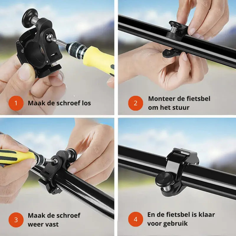 Lightweight Aluminium Bicycle Bell 100 dB
