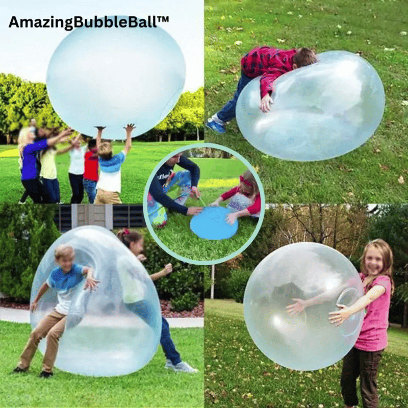 60cm Inflatable Giant Bubble Ball for Indoor & Outdoor Play