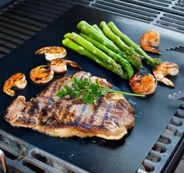 Non-Stick BBQ Mat | Easy Clean Grilling | Ideal for Meat, Fish, and Veggies | GrillClean