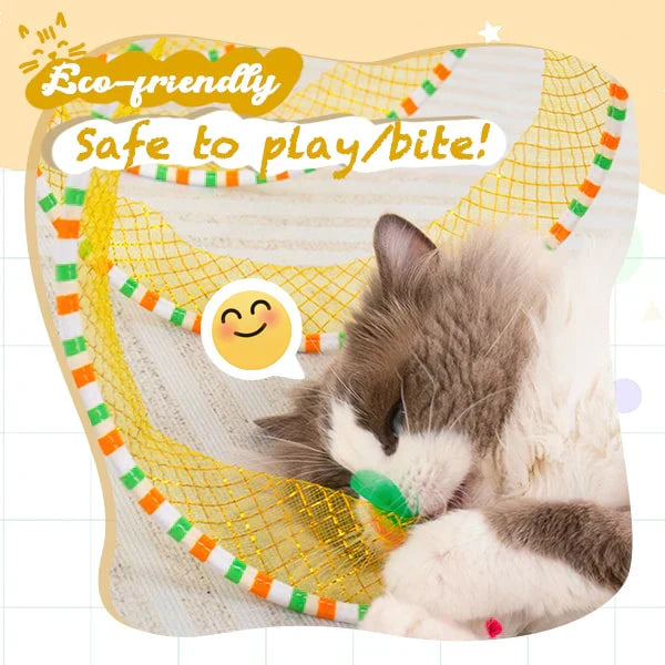 PlayTime – Interactive Cat-Hunting Coil Tunnel Toy