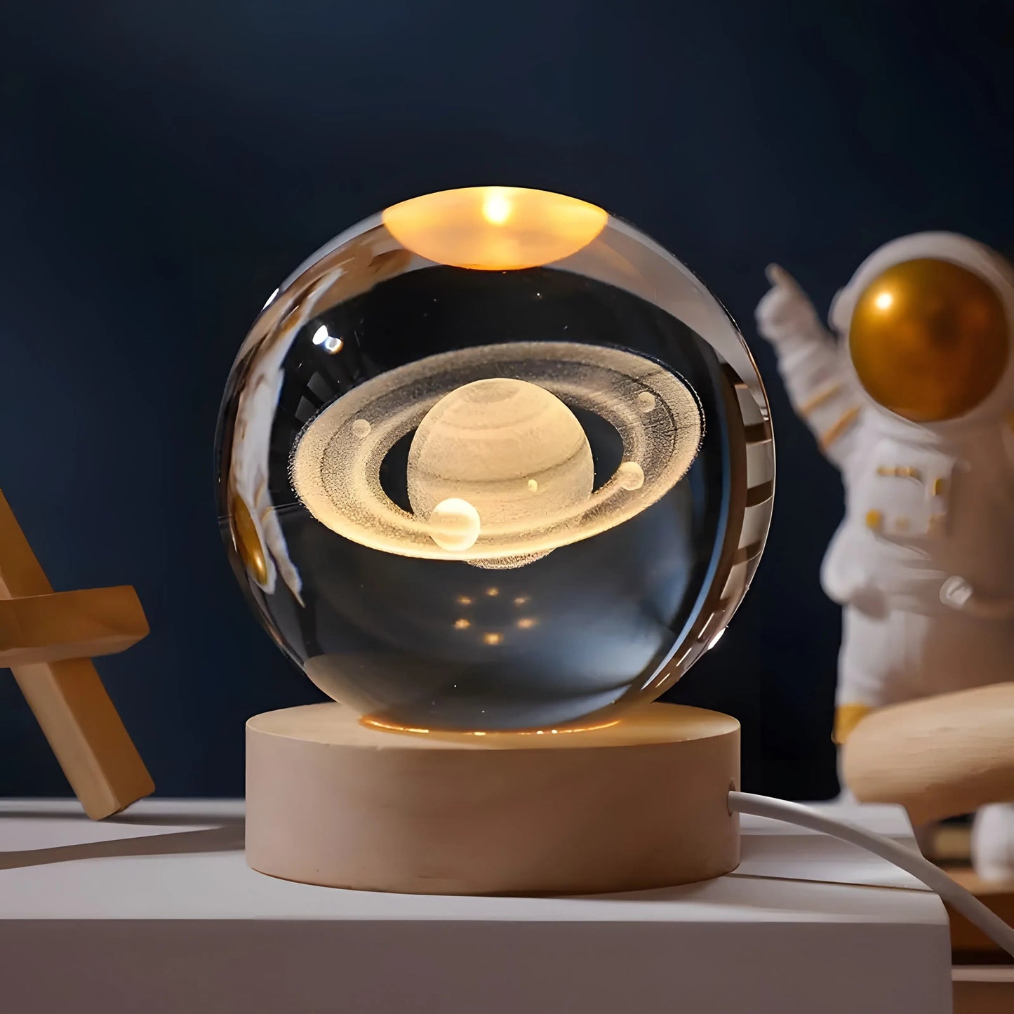 AstralGlow - 3D Galaxy Sphere Lamp