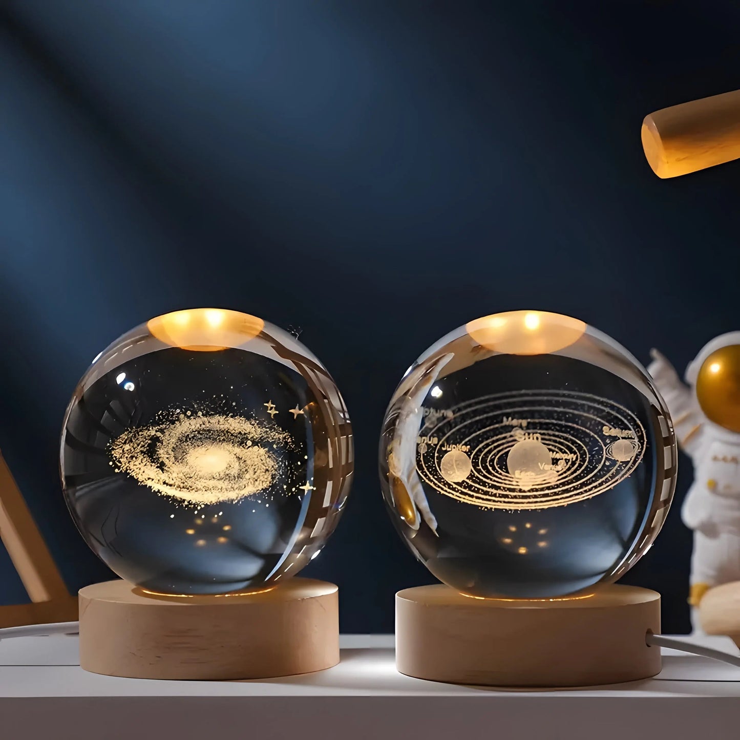 AstralGlow - 3D Galaxy Sphere Lamp