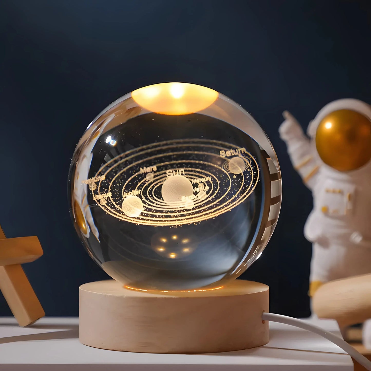 AstralGlow - 3D Galaxy Sphere Lamp